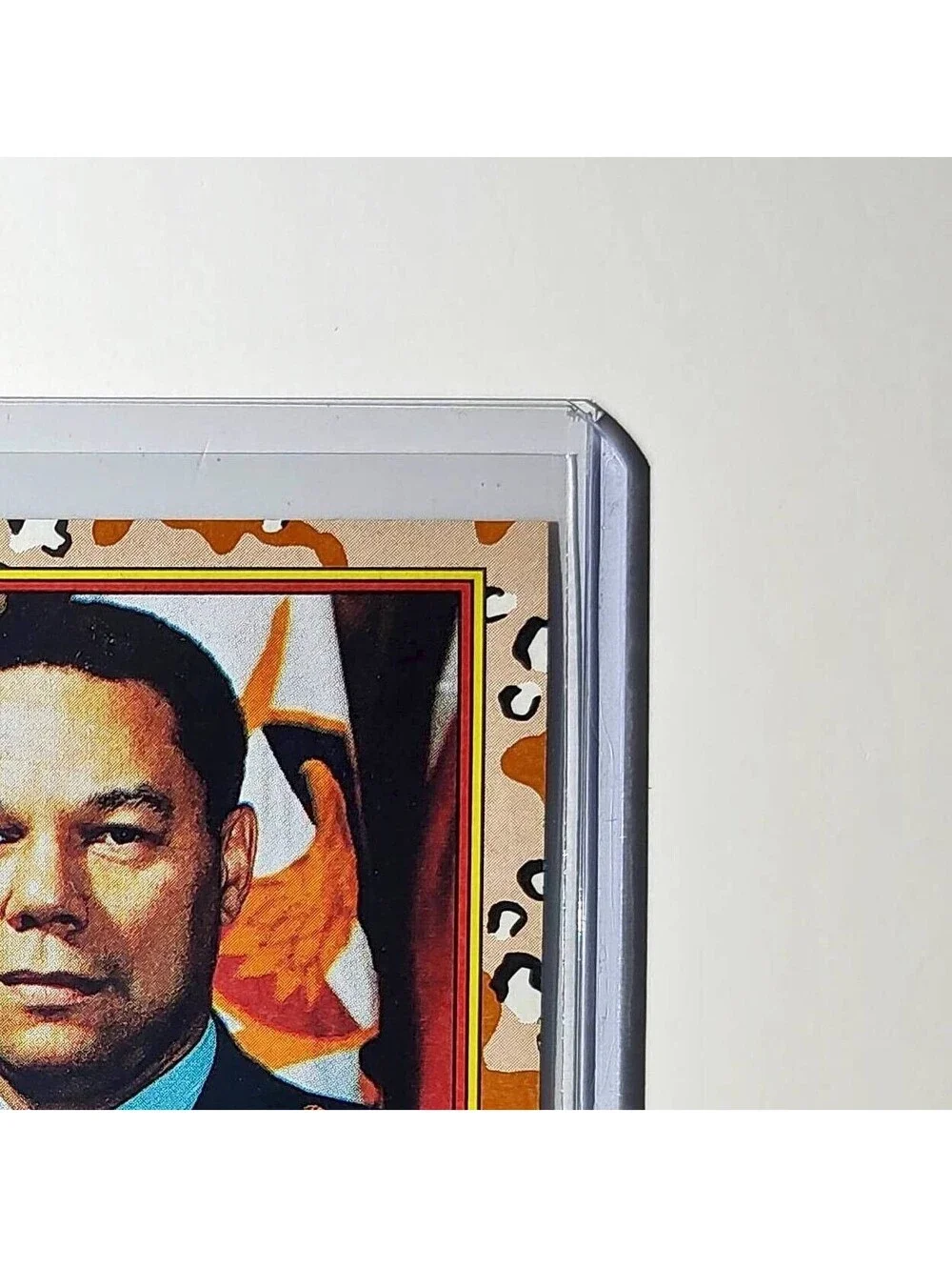 General Colin Powell 1991 Topps Desert Storm #2 Card - Picture 4 of 10
